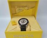INVICTA Watch 45MM Model 23637 Automatic Leather Strap Discontinued Vtg - £63.03 GBP