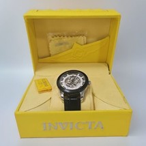 INVICTA Watch 45MM Model 23637 Automatic Leather Strap Discontinued Vtg - £62.18 GBP