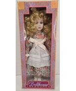 Dollhouse Treasures Genuine Porcelain Doll 15&quot; New - £20.36 GBP