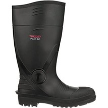 Tingley Unisex Rubber Workboot Rain Boot, Black, 8 US Men - $35.30