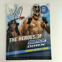 WWE Sticker Activity Book The Heroes of Smack Down The Undertaker, Rey M... - $174.02 MXN