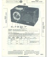 1951 Photofact 4pg Folder PHILCO RADIO Models 51-537 &amp; 51-5371 - $13.49 CAD