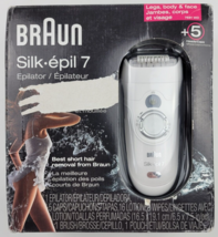 Braun Silk-épil 7 7-561 Wet &amp; Dry Epilator in White - $94.05