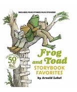 NEW-Frog and Toad Storybook Favorites: Includes 4 Stories Plus Stickers!... - £19.66 GBP