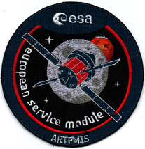 Human Space Flights Artemis Orion USA ESA European Service Module Badge ... - $25.99+