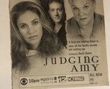 Judging Amy TV Guide Print Ad Amy Brenemen Tyne Daly TPA6 - £4.66 GBP