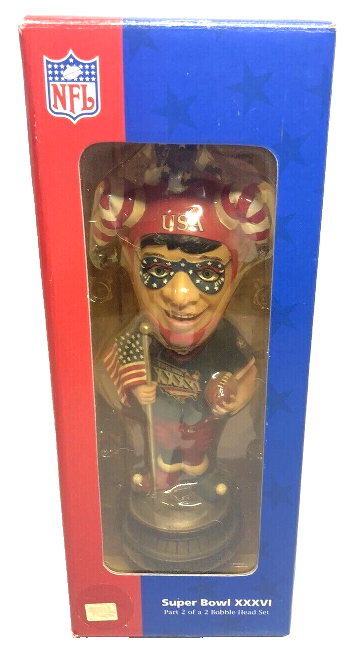 Forever Collectibles Super Bowl XXXVI  Jester Part #2 of 2 Bobble Head - $13.86