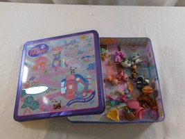 2006 Littlest Pet Shop Collector&#39;s Edition Tin Hasbro LPS # 248-262 + Accessorie - £60.01 GBP