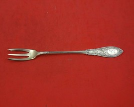 Arabesque by Whiting Sterling Silver Oyster Fork Gold Washed 6&quot; Silverware - £84.56 GBP
