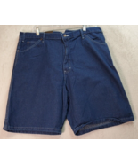 Dickies Carpenter Shorts Mens Size 40 Dark Blue Cotton Flat Front Relaxe... - £17.28 GBP
