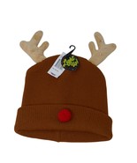 Christmas Light Up Reindeer Winter Beanie Hat - $26.87 CAD