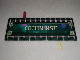 Outburst Replacement Board Game Score Card And Two Markers Parts - £7.70 GBP