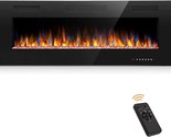 50 Inch Electric Fireplace Inserts, In-Wall Recessed And Wall Mounted 75... - $444.99