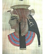 Papyrus Painting From Egyptian Art Caravan of The last pharaoh of Ancien... - £11.13 GBP