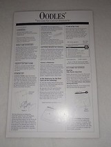 Oodles Replacement Board Game Instructions Only Parts - $11.75