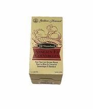 Canning Lids &amp; Bands Golden Harvest™ 12 Count Regular Mouth Pack! Made i... - $6.20