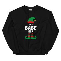 Babe Elf Funny Christmas Sweatshirt| Matching Christmas Elf Group Gift S... - $28.91+