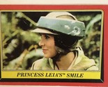 Vintage Star Wars Return of the Jedi trading card #73 Princess Leia’s Smile - $2.48