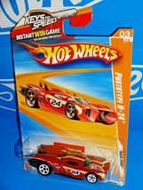 Hot Wheels 2010 Track Stars Series #59 Prototype H-24 Red w/ 5SPs - £2.33 GBP