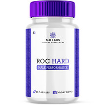 Roc Hard Male Pills - Roc Hard Enhances Energy, Vitality & Stamina - £47.90 GBP+