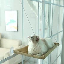 Cute Pet Hanging Beds Bearing 20kg Cat Sunny Window Seat Mount Pet Cat Hammock C - £29.02 GBP