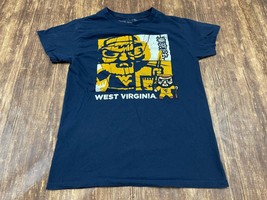 West Virginia Mountaineers Men’s Blue T-Shirt - The Victory - Small - $3.50