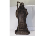 Grim Reaper Tombstone Statue Rest In Pieces Ghoulish Skeleton-face Hallo... - $68.58