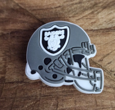 Las Vegas Raiders Croc Charm Raiders Charm Raiders Crocs Charm Nfl Football - £2.75 GBP