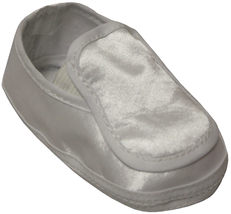 Infant Baby christening baptism Satin Shoes Size 0-3 Months /crib Shoes/... - $190.20 MXN