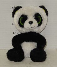 TY Beanie Boos Baby Babies Bamboo the Panda 6" Plush Stuffed Animals HTF - $9.85