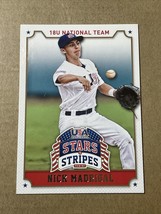 2015 Panini USA Baseball Stars & Stripes Base #78 Nick Madrigal - £1.32 GBP