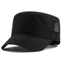 Men&#39;s large size hat quick-drying flat top hat outdoor  hat women big size  army - £111.90 GBP