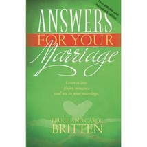 Answers for Your Marriage: Learn to Love Bruce and Carol Britten - £18.96 GBP