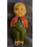 Antique Cupie Doll Small 4&quot; Collectible Chalkware? Paper Mache? - £66.45 GBP