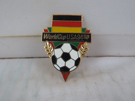 Team Germany Soccer Pin - 1994 World Cup by Peter David - Flag and Ball - £11.99 GBP