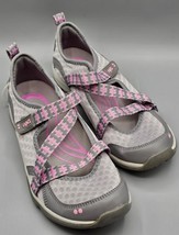 Ryka Kailee Mary Jane Slip On Sneaker Gray/Pink Womens Size 7.5 M - NEW - £29.52 GBP