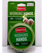 O&#39;KEEFFE&#39;S Working Hands Cream 2.7 oz / 76 g Unscented for Dry, Cracked ... - $9.90