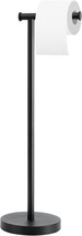 Toilet Paper Holder Stand, Toilet Paper Holder Free Standing With Stable - $36.99