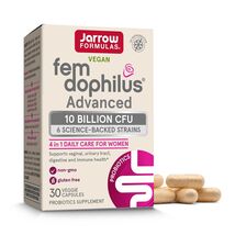 4/26 Jarrow Formulas Fem-Dophilus Advanced Vaginal &amp; Digestive Probiotic... - $13.85