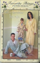 Favorite Things V01 Robe for Family Sizes Child - S-M-L, Adult S-M-L-XL UNCUT - $4.00