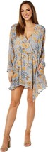 $128 Free People Women&#39;s Teegan Floral Long Sleeve Mini Dress NWT Size XS - £18.46 GBP