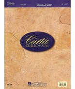 WRITING PAD 9X12 80 PG       10 STAVE CARTA MANUSCRIPT    12 TWELVE [Pap... - $3.40 CAD