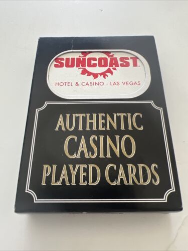SunCoast Casino  Vintage Las Vegas Used Playing Cards Deck