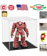 Stylish 6x6 Inch Dustproof Acrylic Display Case with Microfiber Cleaning... - $663.47 MXN