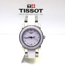 Tissot Ladies Cera 28mm Quartz Diamond Watch T064210 A w/ Box and Booklets - £219.82 GBP