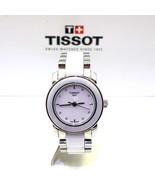 Tissot Ladies Cera 28mm Quartz Diamond Watch T064210 A w/ Box and Booklets - £217.29 GBP