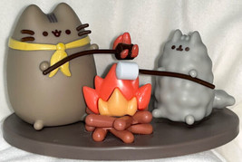 Pusheen Figurine Set Marshmallow Vampire Set Of 3 Pieces Cat Kitty Kitte... - $20.97
