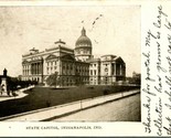 Indianapolis Indiana IN State Capitol 1906 UDB Postcard T17 - $10.84