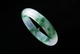 Free Shipping -  ( custom size diameter 52mm - 62mm)  Elegant Natural Green jade - $120.00