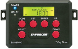 Seco-Larm SA-027WQ 7-Day Module Timer, Up to 60 Programmable Events - $59.99
